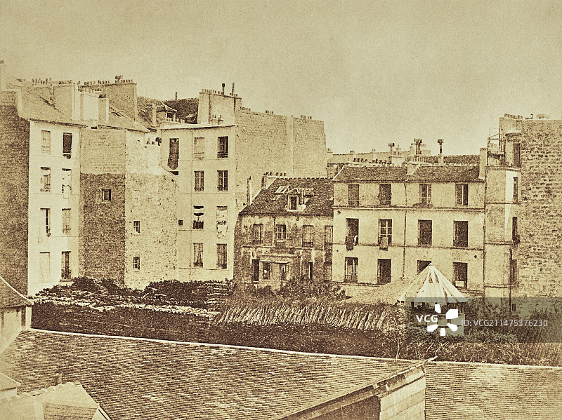 19世纪40年代的早期照片图片素材