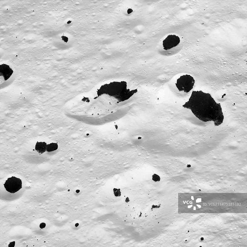 土卫八(伊阿珀托斯星)表面卡西尼图像图片素材