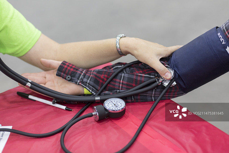 美国底特律的免费诊所图片素材