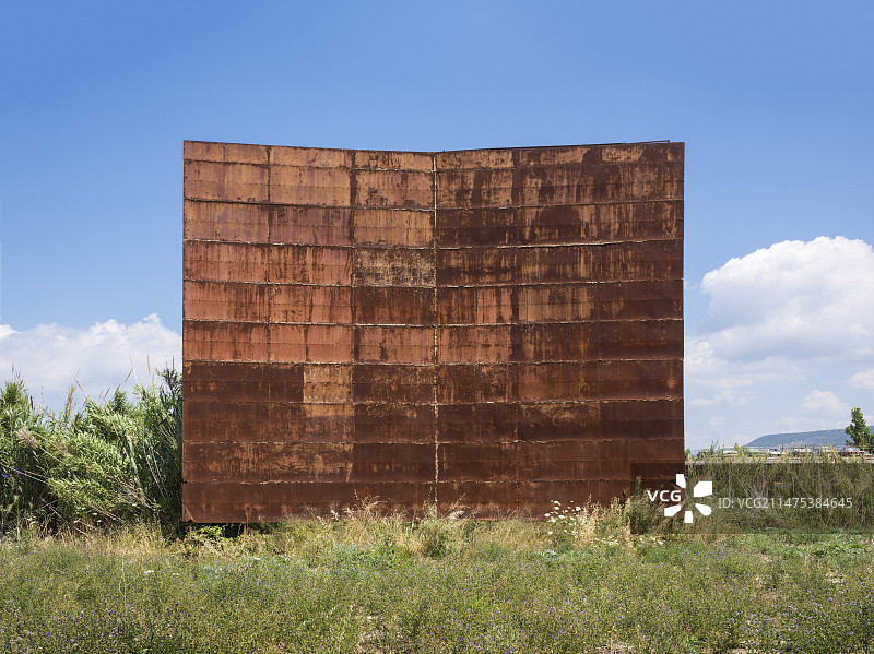 汽车电影院屏幕，卡拉马塔，希腊图片素材