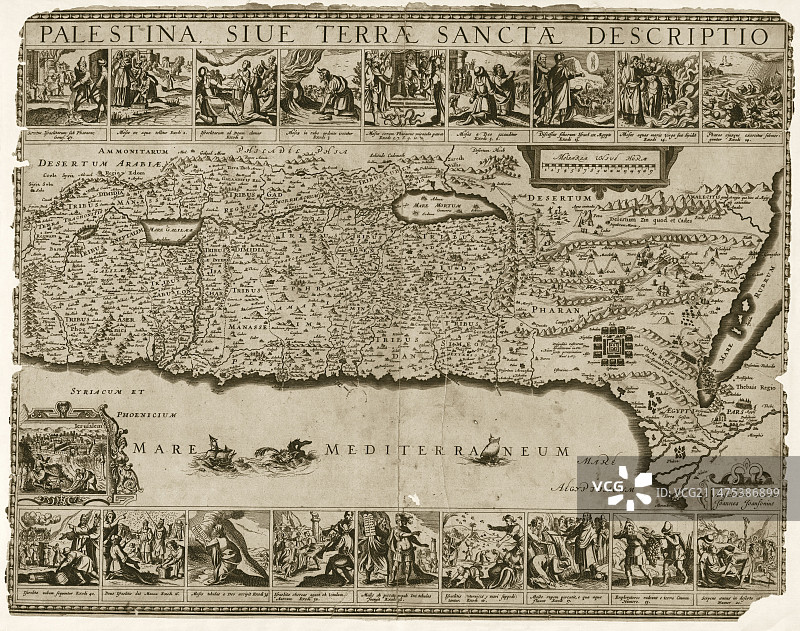 17世纪的巴勒斯坦图片素材