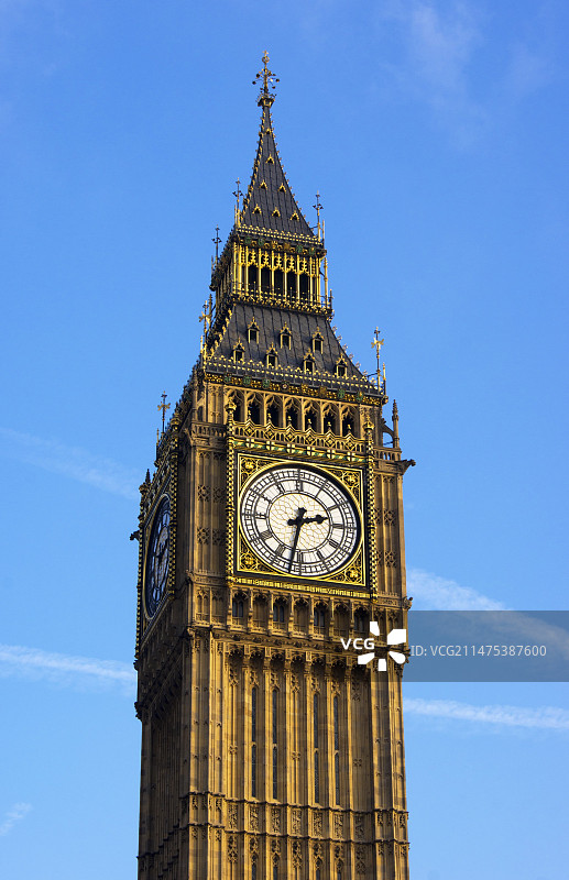 英国伦敦大本钟图片素材