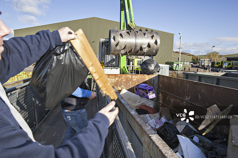 英国回收中心图片素材