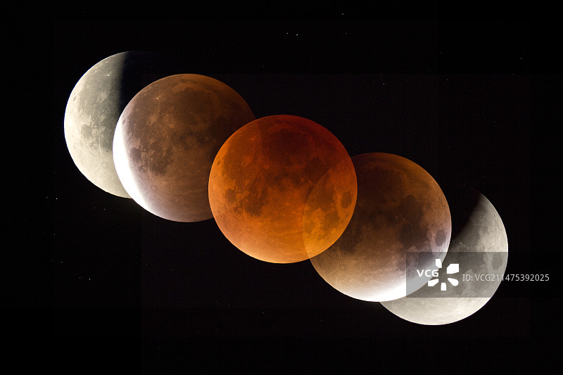 2015年月全食图片素材