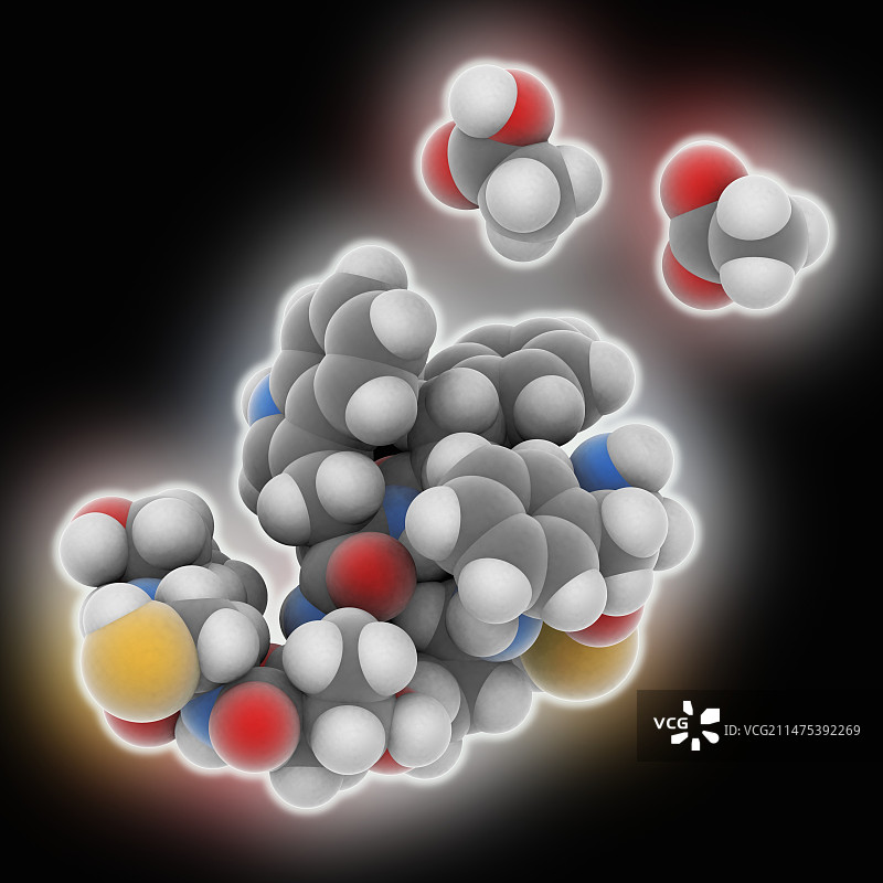 奥曲肽醋酸盐药物分子图片素材