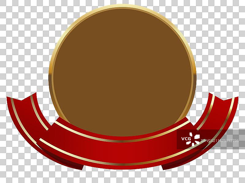 表彰荣誉牌元素图片素材