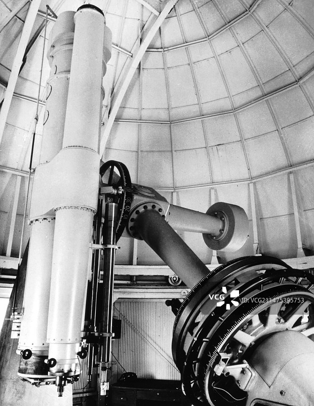 美国海军天文台的15英寸赤道望远镜图片素材