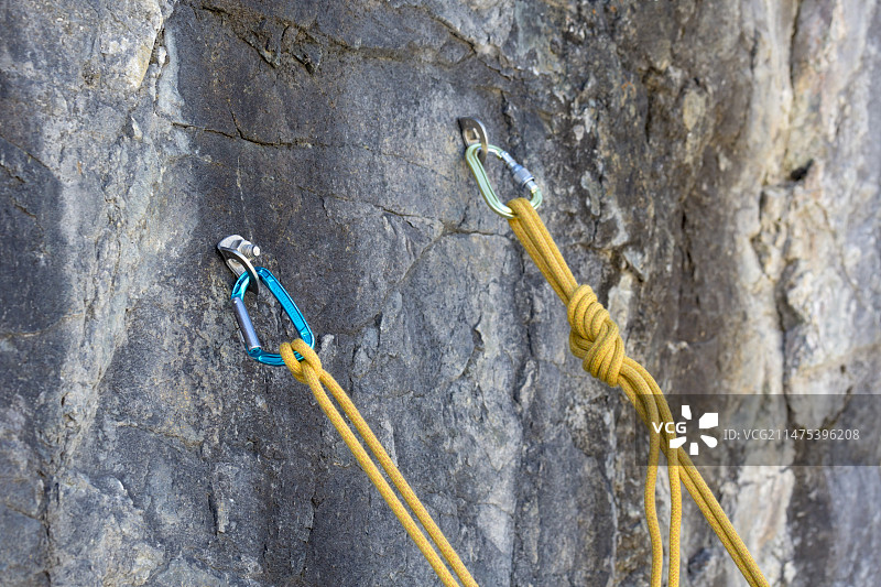 用于攀岩的螺栓保护图片素材