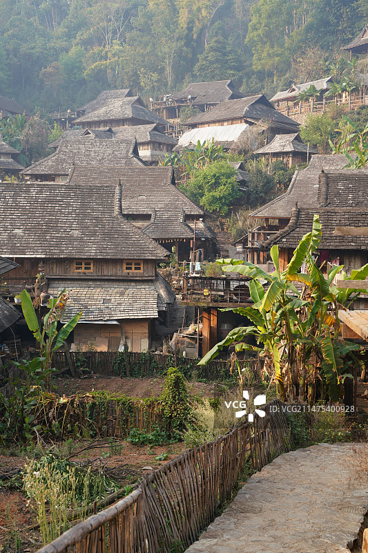 景迈山寨图片素材