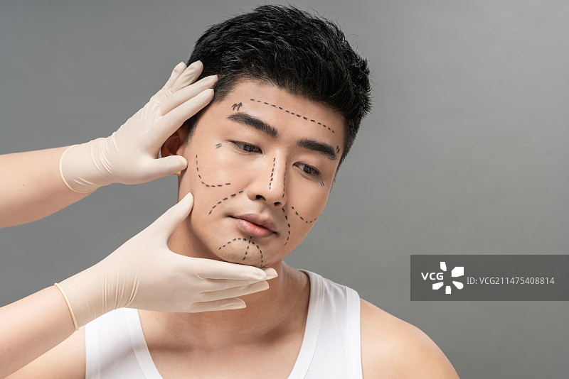 男士美容图片素材