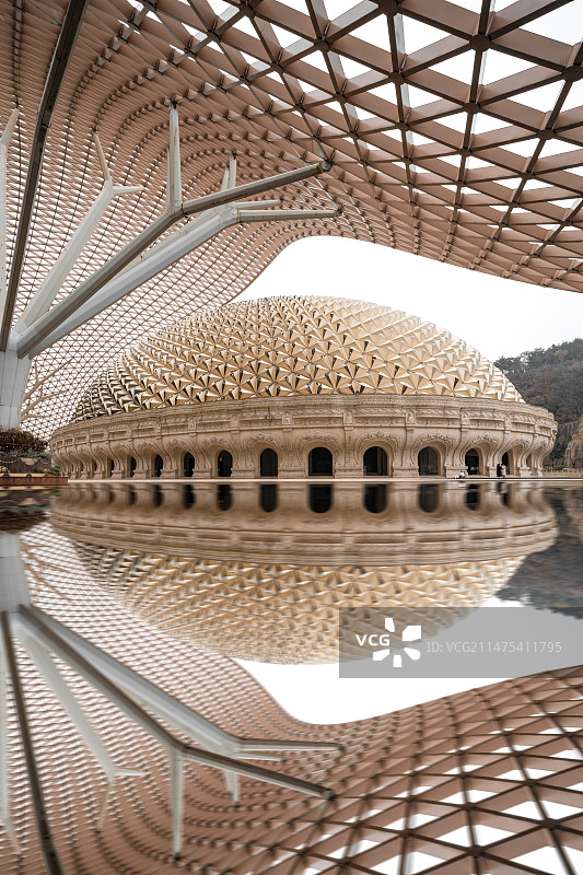 南京牛首山佛顶宫图片素材