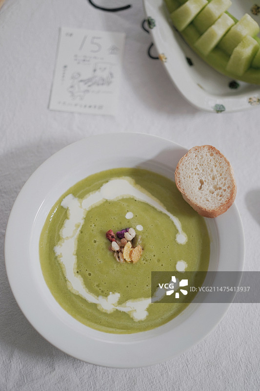 豌豆汤图片素材