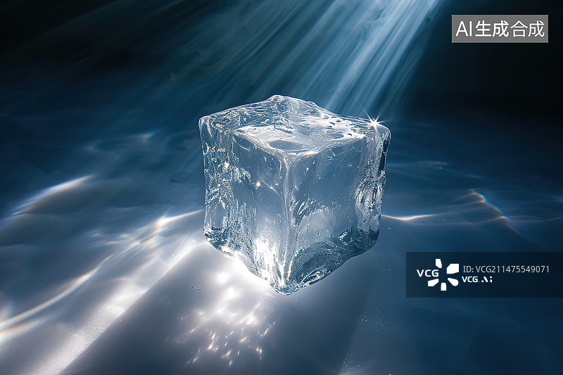 【AI数字艺术】的冰山和浮冰图片素材