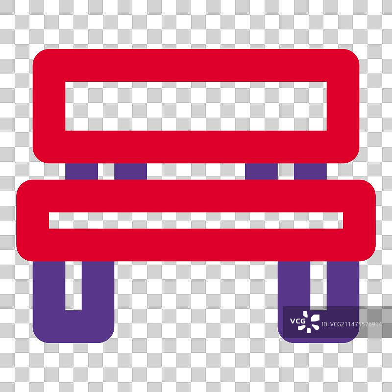 加长多人长凳图片素材