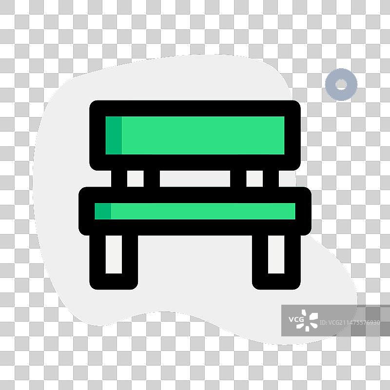 加长多人长凳图片素材