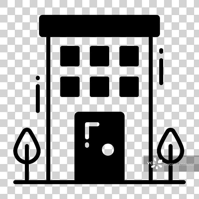 建筑时尚图标图片素材