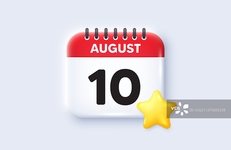 每月10日图标活动日程日期图片素材