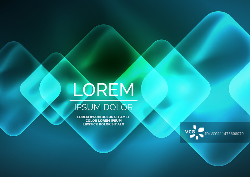 时髦的方形模糊颜色抽象背景图片素材