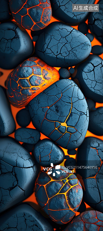 【AI数字艺术】鹅软石插画背景图片素材