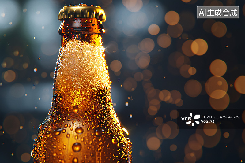 【AI数字艺术】国际啤酒节夏日美食节聚会狂欢派对活动背景图片素材