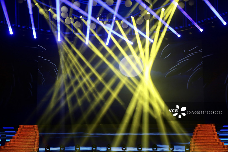 舞台灯光效果图片素材