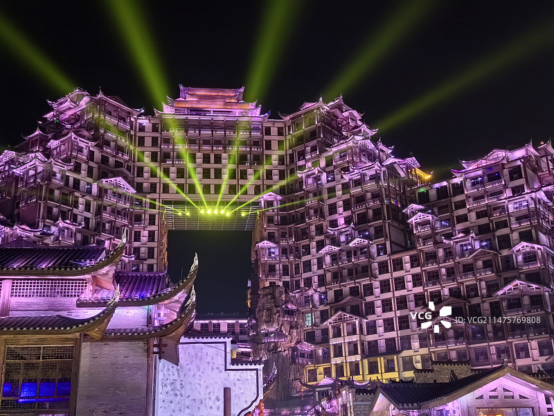 张家界七十二奇楼图片素材