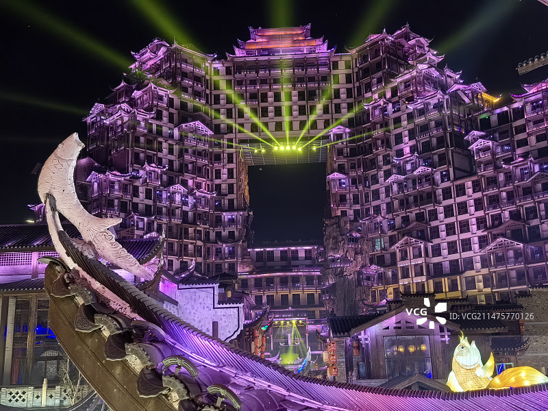 张家界七十二奇楼图片素材