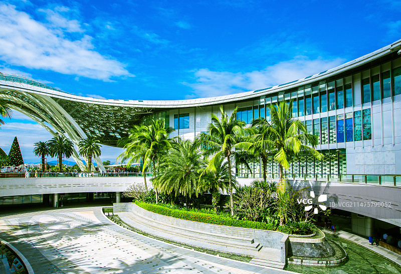 中国海南省三亚市海棠湾三亚国际免税城景观图片素材