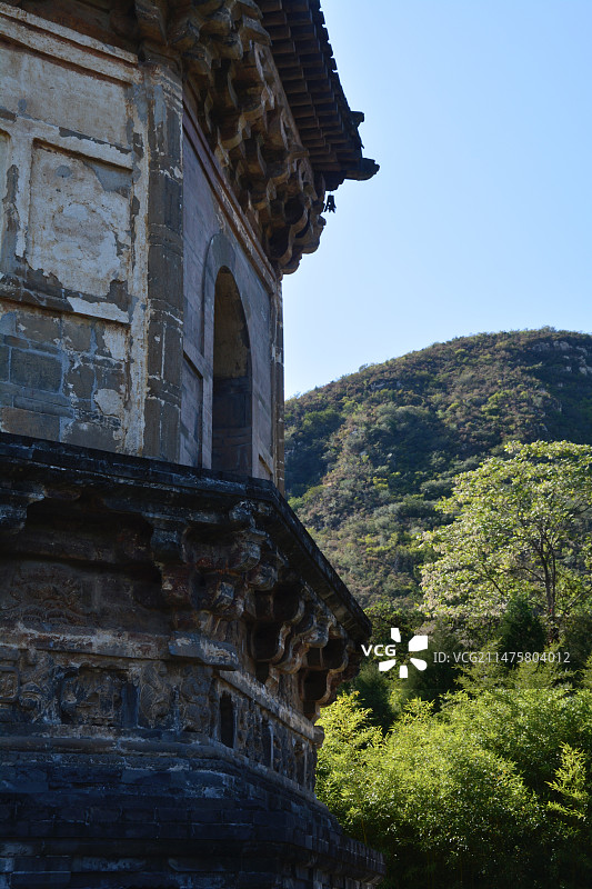云居寺北塔图片素材