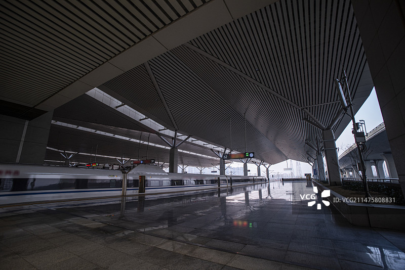 河南郑州高铁东站（地铁站）火车站图片素材