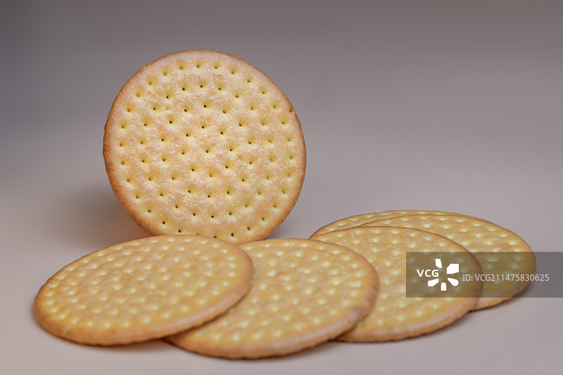 金黄饼干特写图片素材