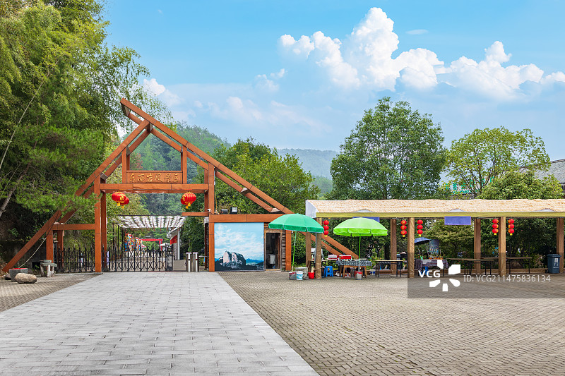 浙江丽水东西岩风景区图片素材