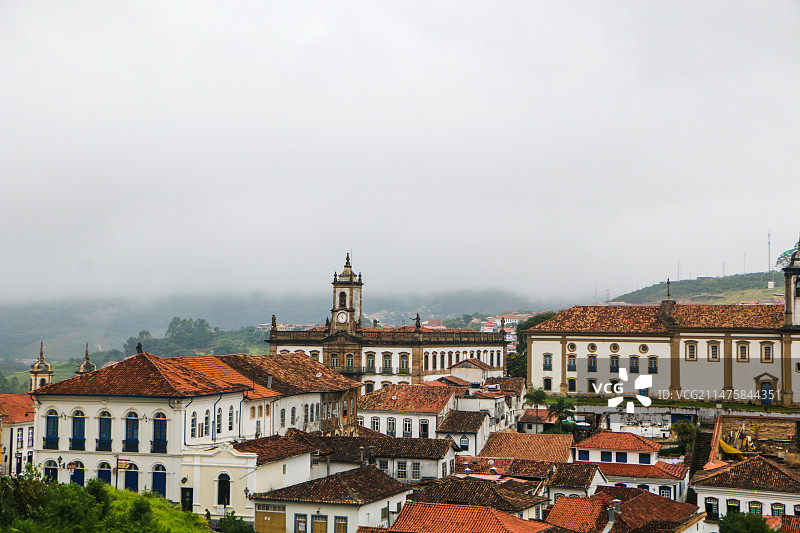 南美小镇图片素材