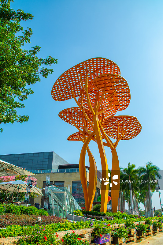 深圳 欢乐海岸 树造型 大型景观雕塑 街头雕塑 景点 商业文化旅游街区 深圳风光 深圳欢乐海岸图片素材