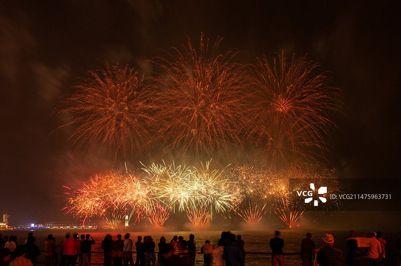 焰火表演图片素材