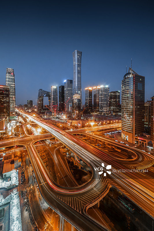 飞跃国贸桥图片素材