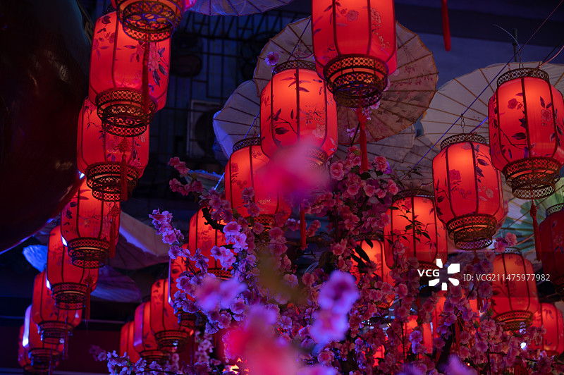 成都宽窄巷子图片素材