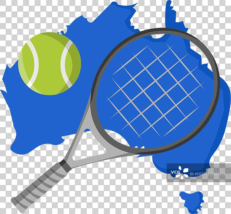 澳大利亚网球设计图片素材