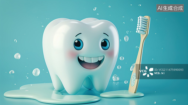 【AI数字艺术】牙齿模型图片素材