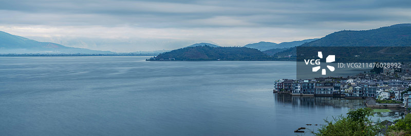 洱海生态廊道图片素材
