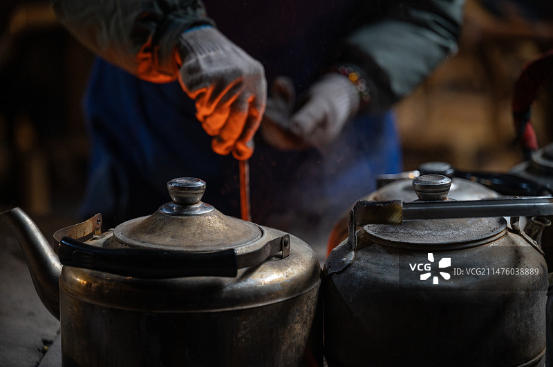 四川省成都市双流区彭镇老茶馆图片素材