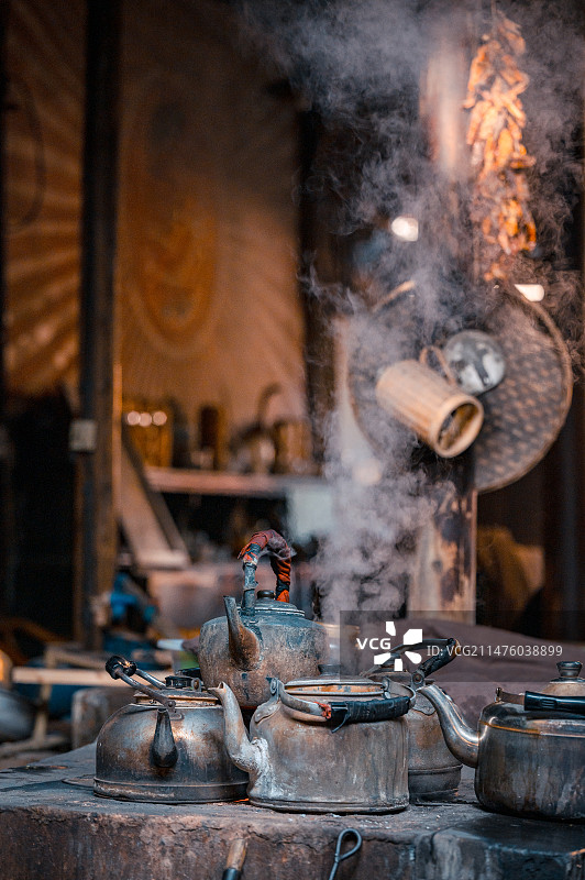 四川省成都市双流区彭镇老茶馆图片素材