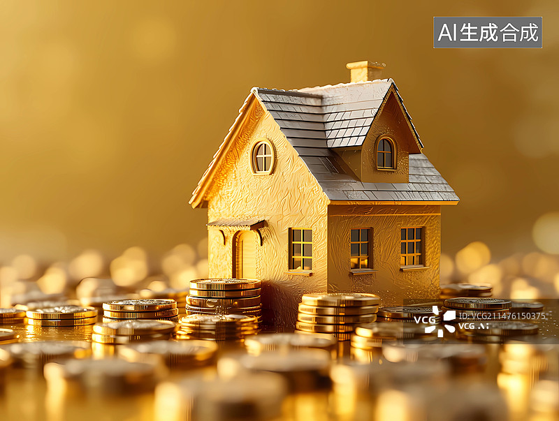 【AI数字艺术】金融理财场景图片素材