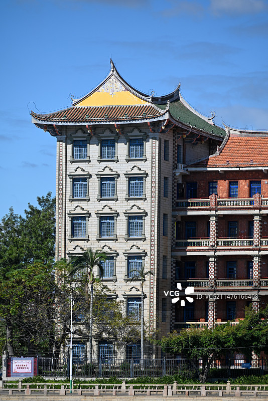 厦门集美学村建筑图片素材
