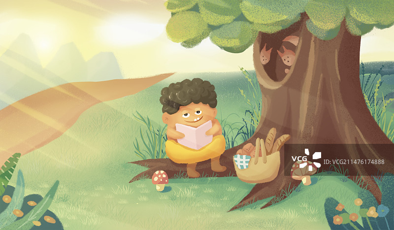 童话插画图片素材