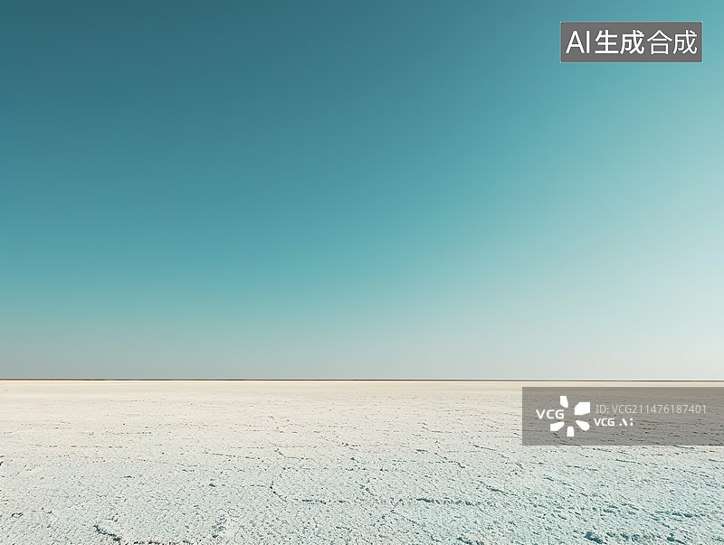 【AI数字艺术】白色的沙漠，汽车广告背景图，天空图片素材