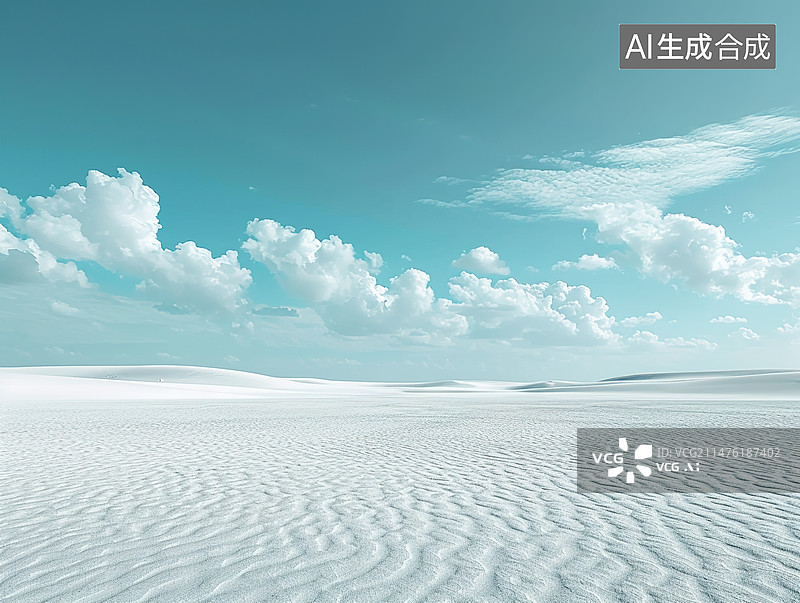 【AI数字艺术】白色的沙漠，汽车广告背景图，天空图片素材