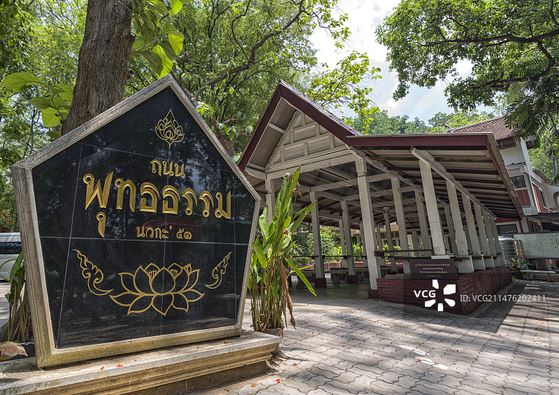 泰国清迈乌蒙寺图片素材