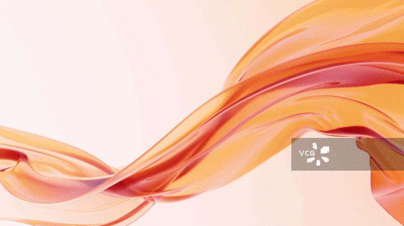 流动的透明布料背景3D渲染图片素材