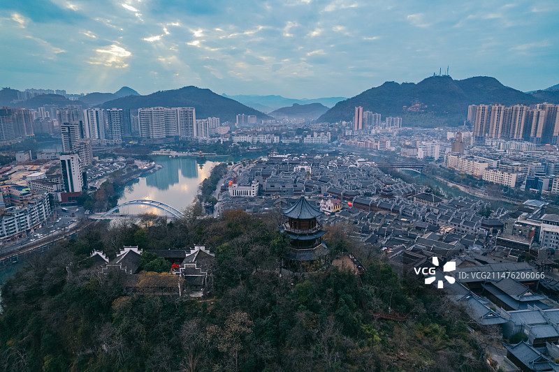 铜仁中南门古城图片素材